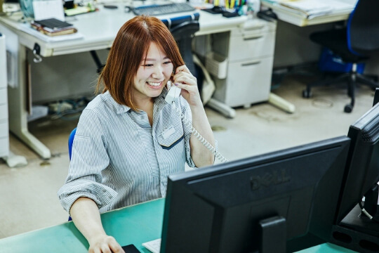 写真：コールセンター